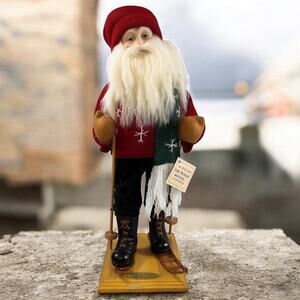 2004 Old World Santa Collection “Snowshoe Santa” Target Limited Edition RARE VTG